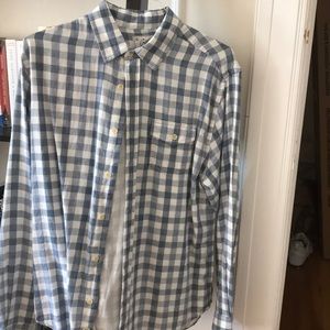 Grayers men large button down shirt
